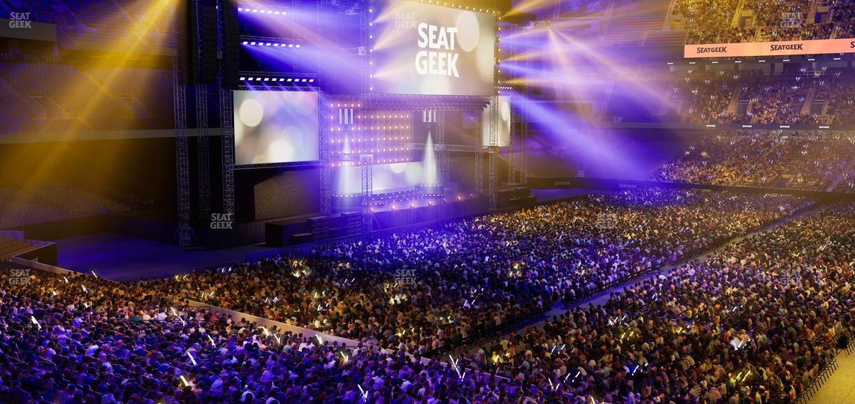 Caesars Superdome - Section 219 Seat View