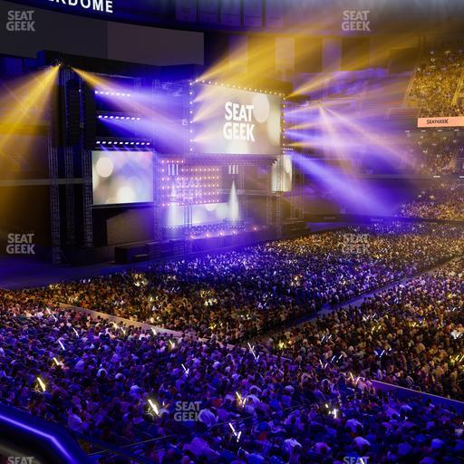 Caesars Superdome - Section 219 Seat View