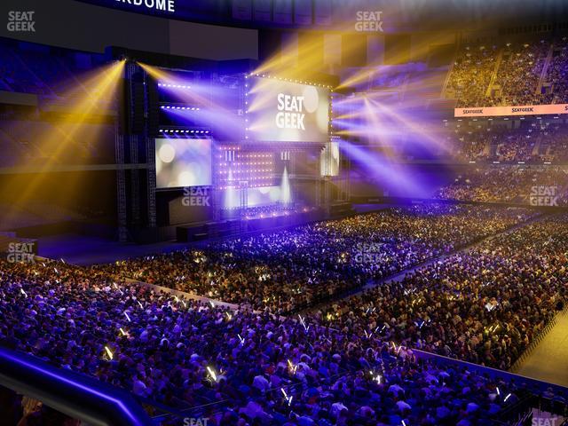 Caesars Superdome - Section 219 Seat View Caesars Superdome - Section 219 Seat View