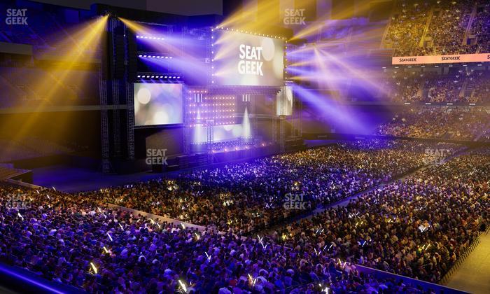 Caesars Superdome - Section 219 Seat View