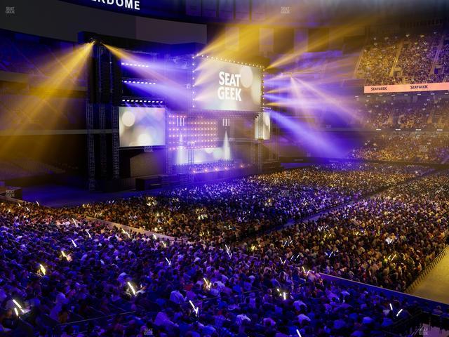 Caesars Superdome - Section 219 Seat View
