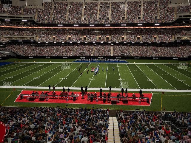 Caesars Superdome - Section 221 Seat View