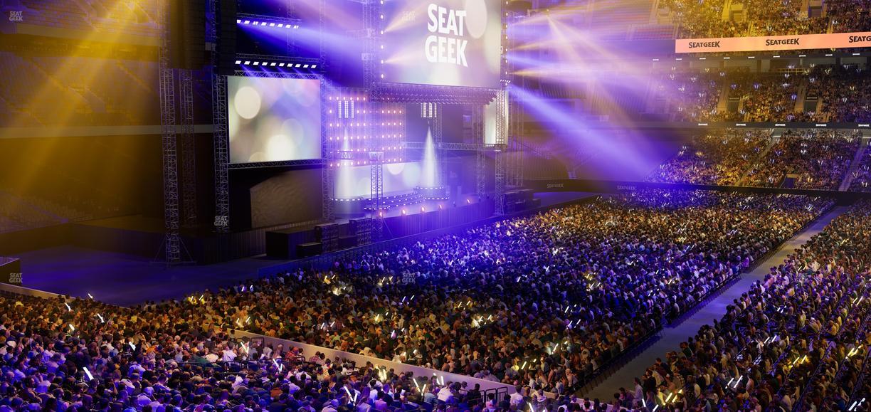 Caesars Superdome - Section 221 Seat View