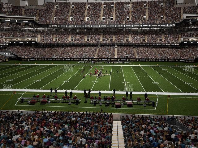 Caesars Superdome - Section 221 Seat View