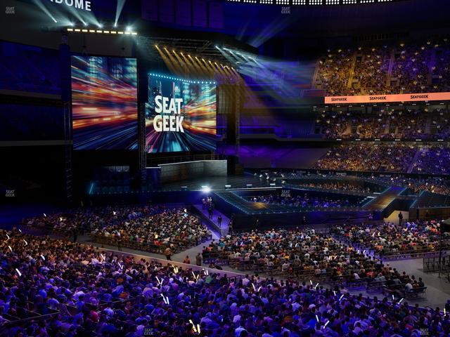 Caesars Superdome - Section 221 Seat View