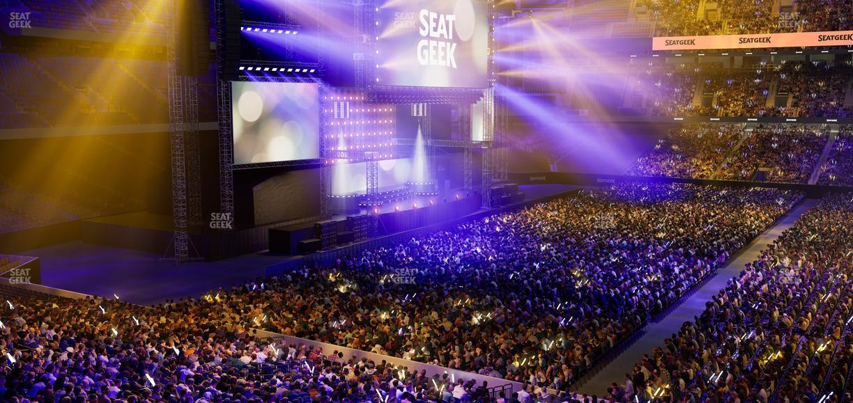 Caesars Superdome - Section 221 Seat View