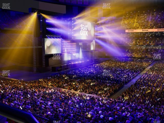 Caesars Superdome - Section 221 Seat View Caesars Superdome - Section 221 Seat View