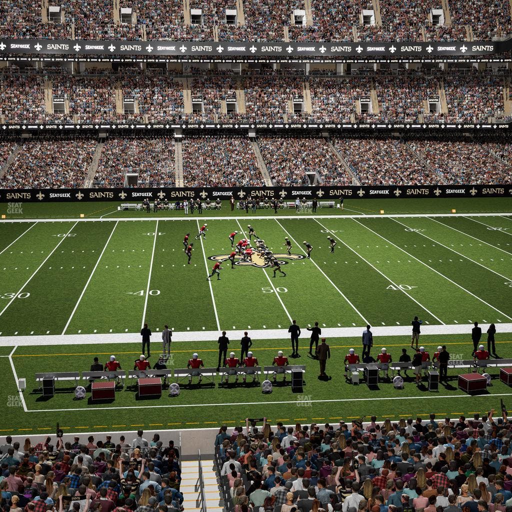 Caesars Superdome - Section 223 Seat View