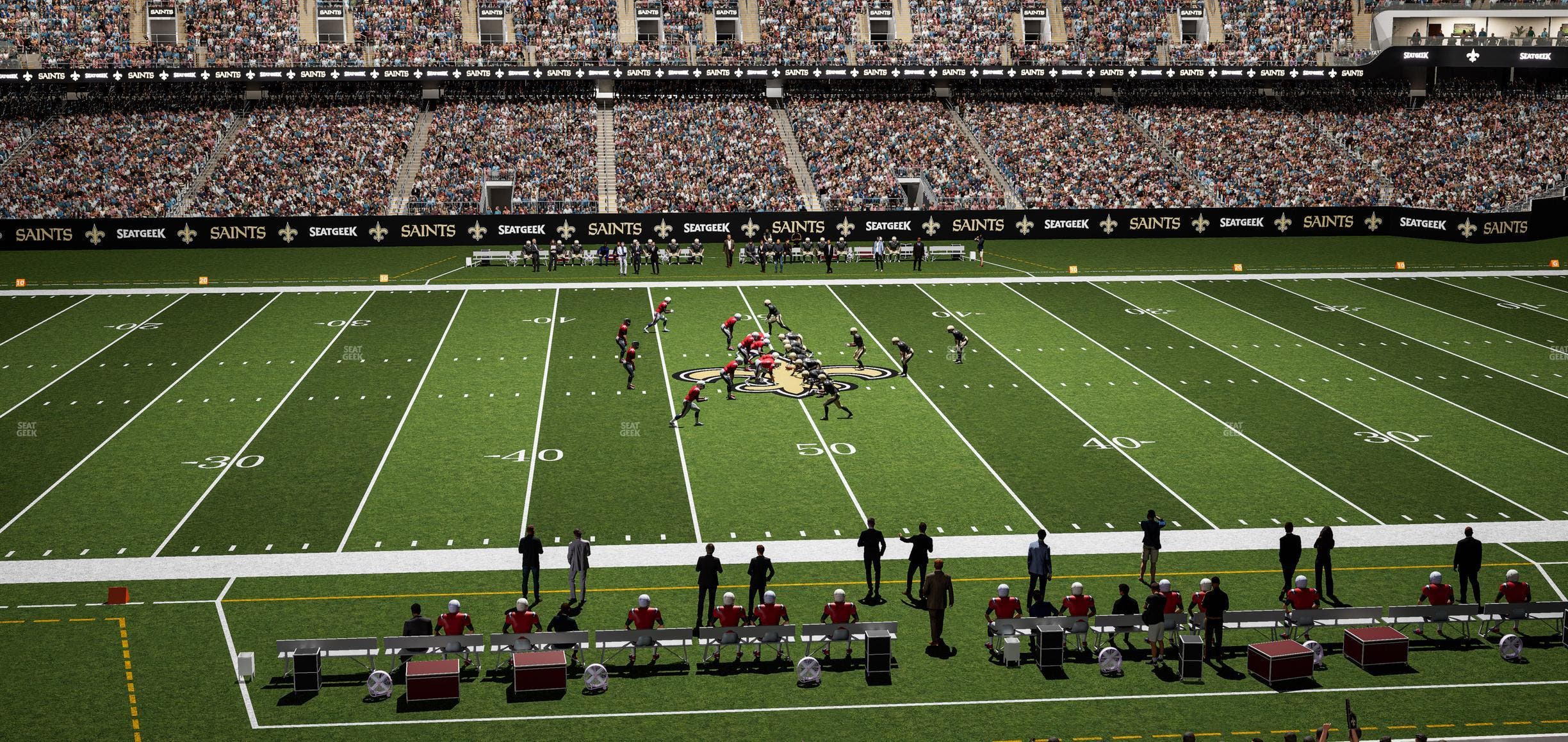 Caesars Superdome - Section 223 Seat View