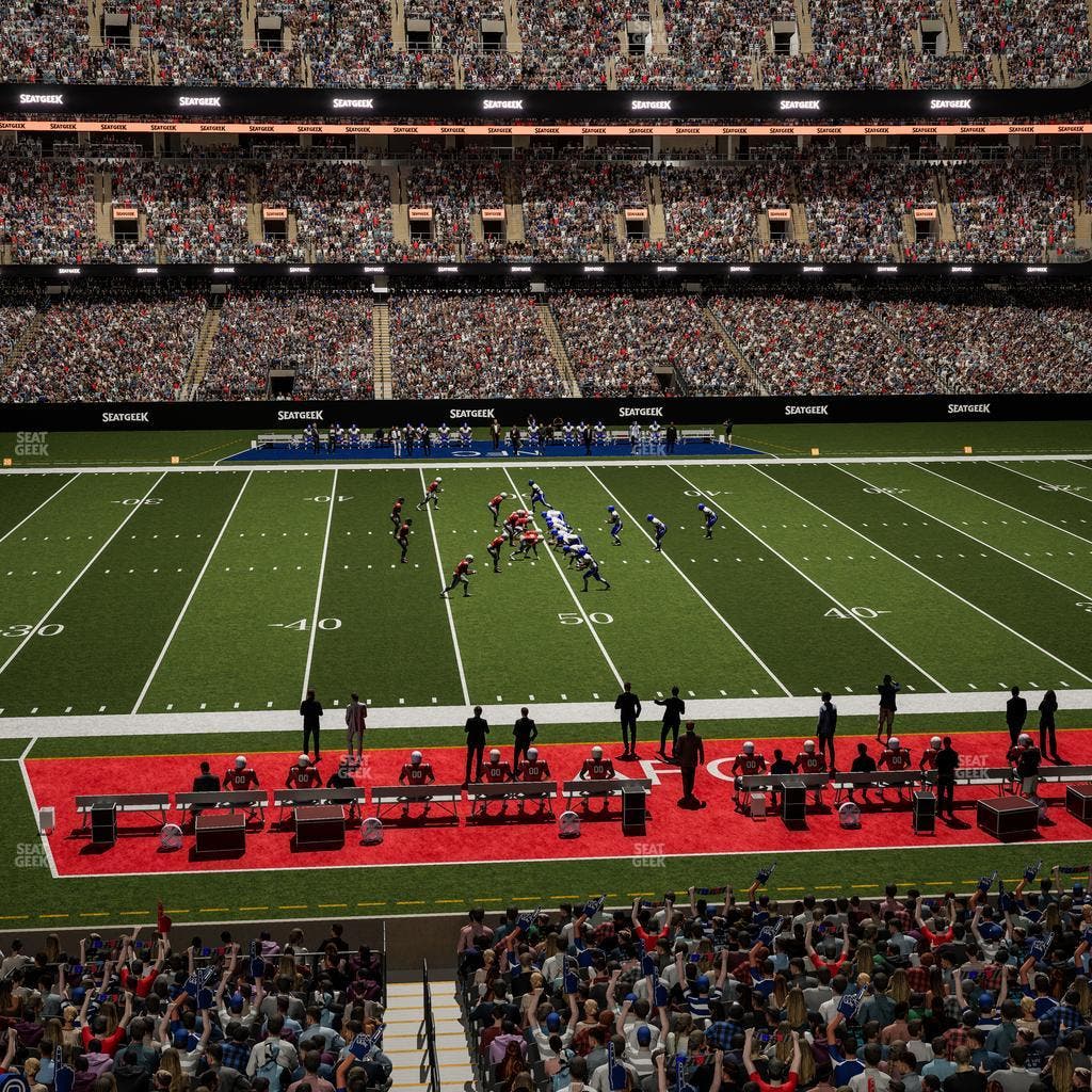 Caesars Superdome - Section 223 Seat View