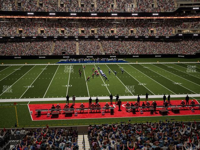 Caesars Superdome - Section 223 Seat View Caesars Superdome - Section 223 Seat View