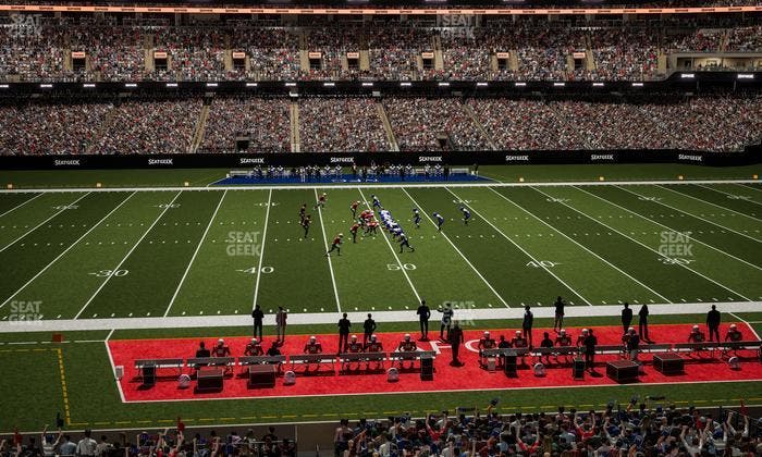 Caesars Superdome - Section 223 Seat View