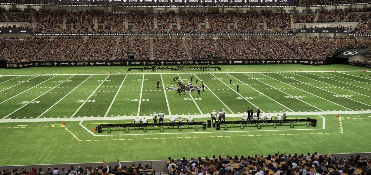 Caesars Superdome - Section 223 Seat View