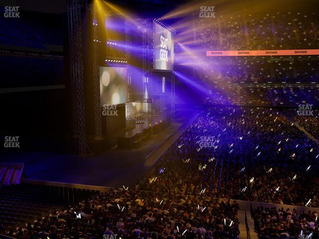 Caesars Superdome - Section 225 Seat View Caesars Superdome - Section 225 Seat View