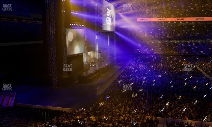 Caesars Superdome - Section 225 Seat View