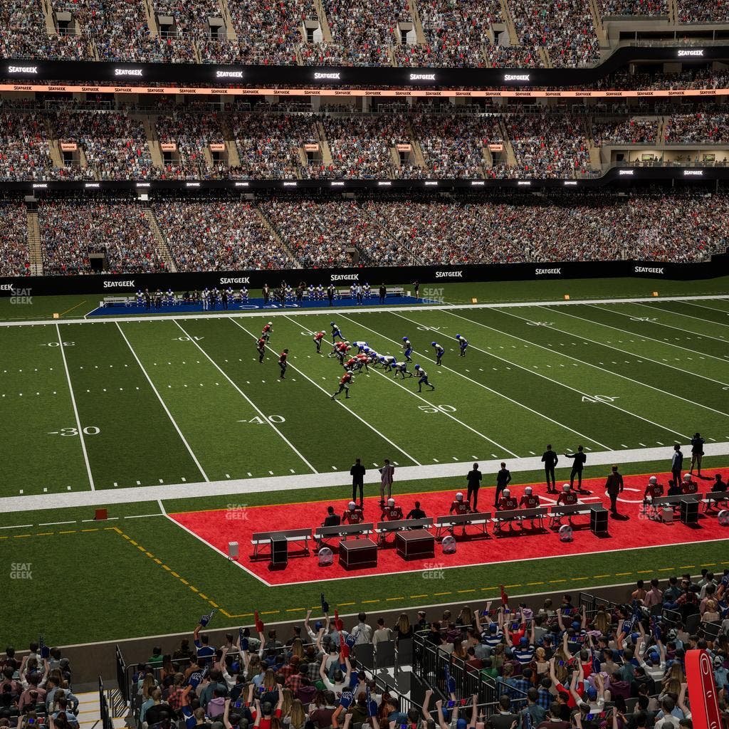 Caesars Superdome - Section 225 Seat View