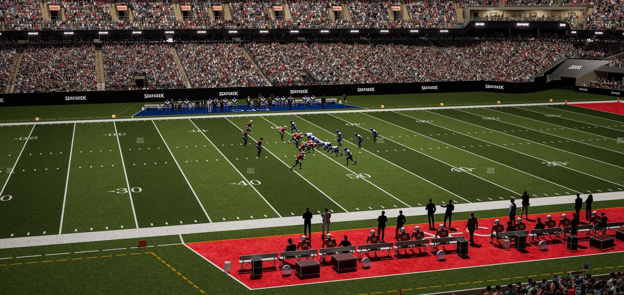 Caesars Superdome - Section 225 Seat View