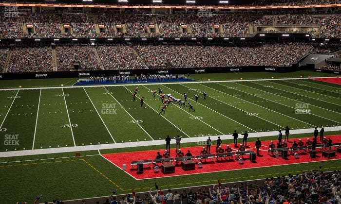 Caesars Superdome - Section 225 Seat View