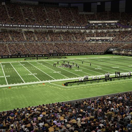 Caesars Superdome - Section 227 Seat View