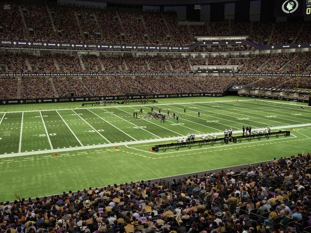 Caesars Superdome - Section 227 Seat View