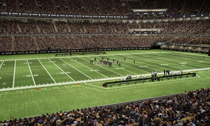 Caesars Superdome - Section 227 Seat View