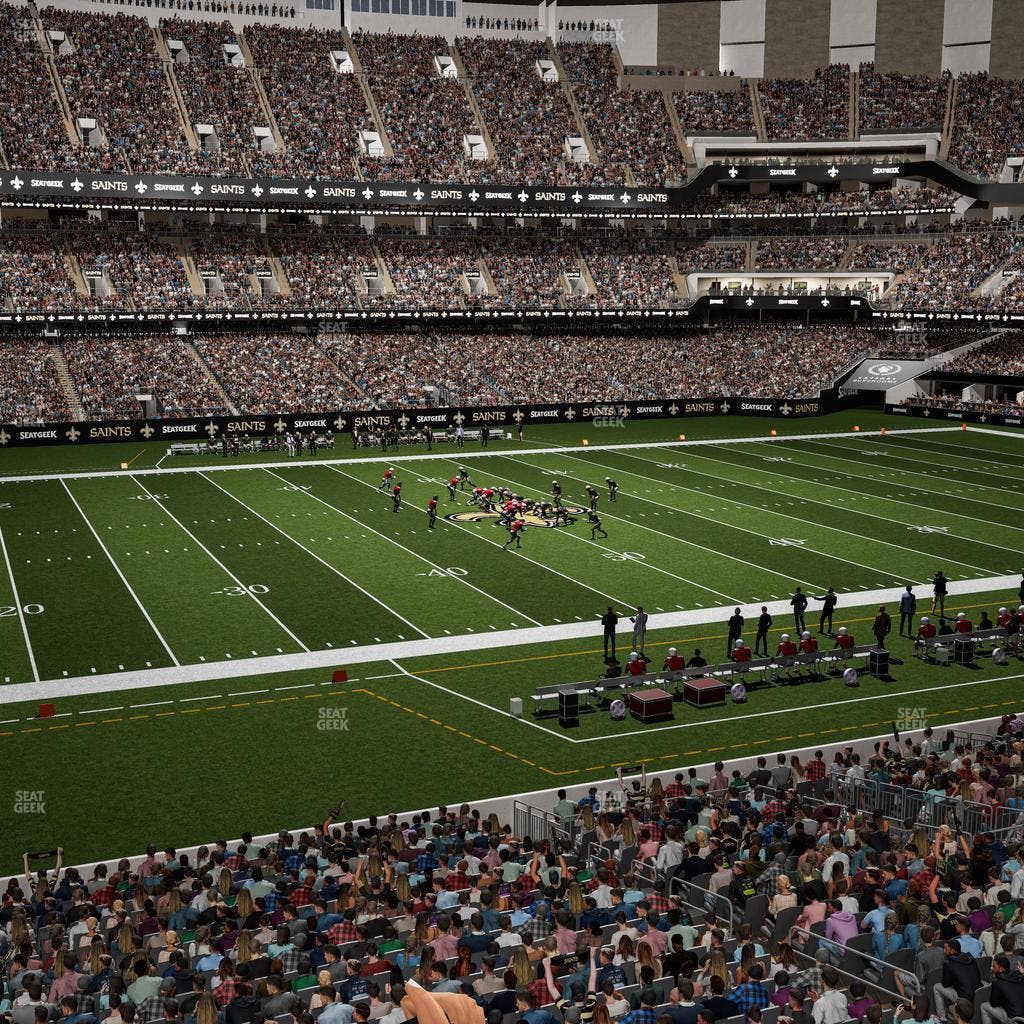 Caesars Superdome - Section 227 Seat View