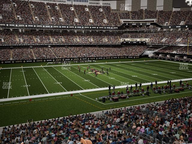 Caesars Superdome - Section 227 Seat View
