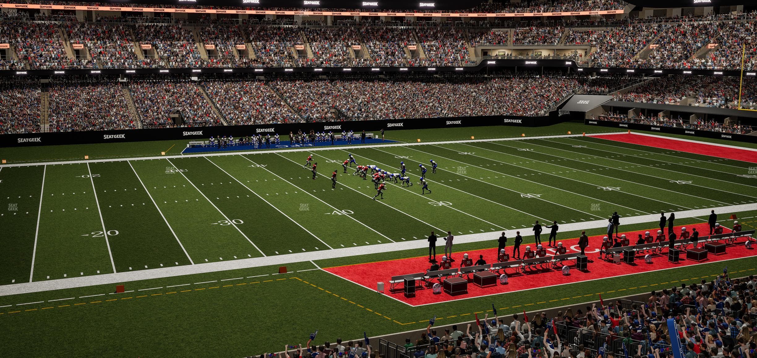 Caesars Superdome - Section 227 Seat View