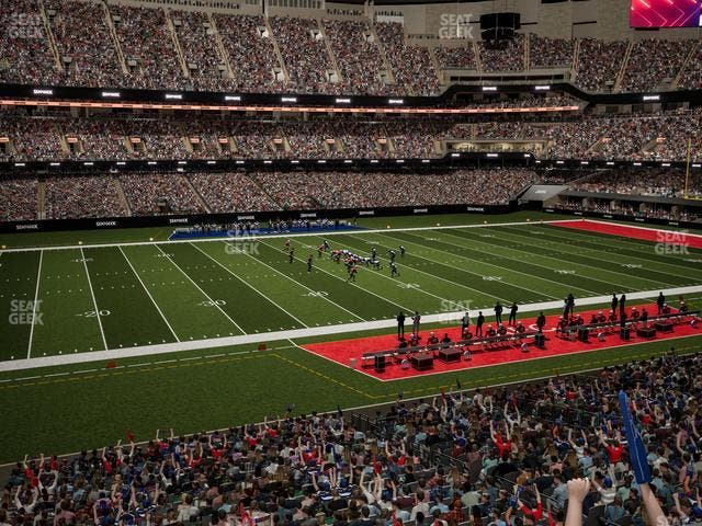 Caesars Superdome - Section 227 Seat View