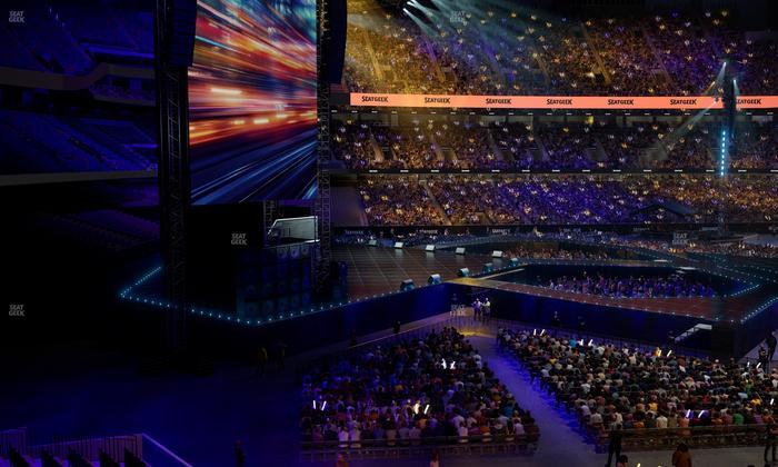 Caesars Superdome - Section 229 Seat View
