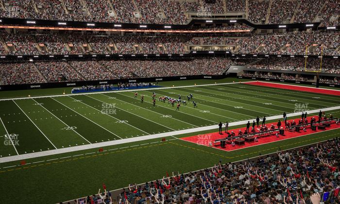 Caesars Superdome - Section 229 Seat View