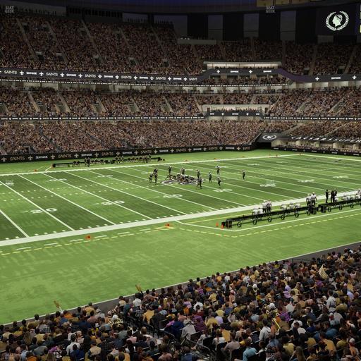 Caesars Superdome - Section 229 Seat View