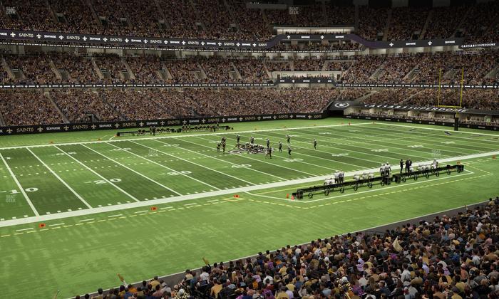 Caesars Superdome - Section 229 Seat View