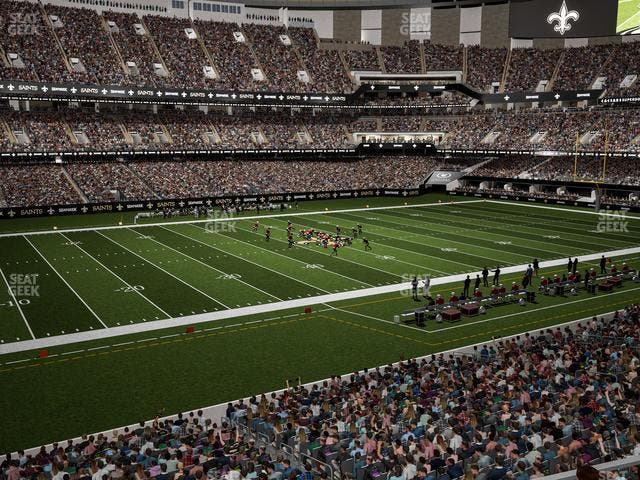 Caesars Superdome - Section 229 Seat View