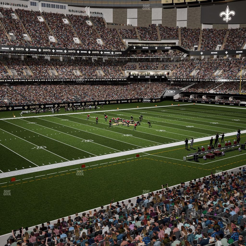Caesars Superdome - Section 230 Seat View