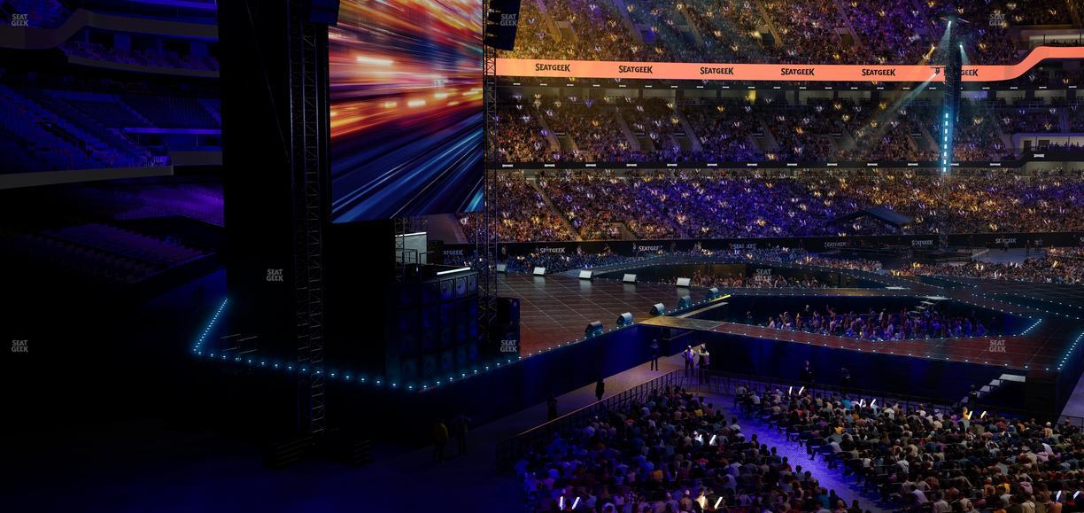 Caesars Superdome - Section 230 Seat View