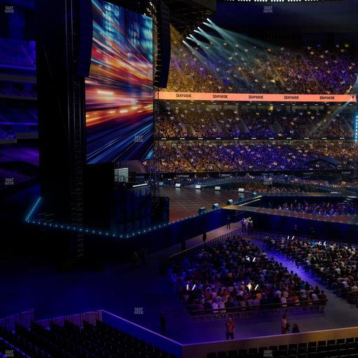 Caesars Superdome - Section 230 Seat View