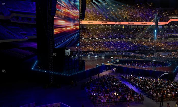Caesars Superdome - Section 230 Seat View