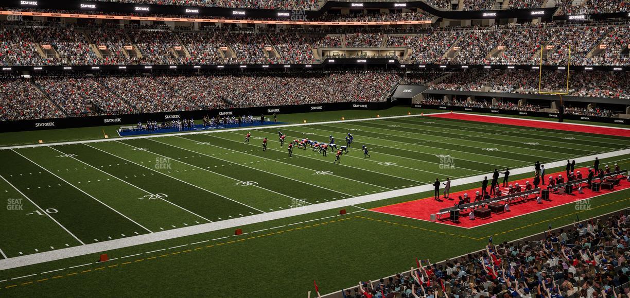 Caesars Superdome - Section 230 Seat View