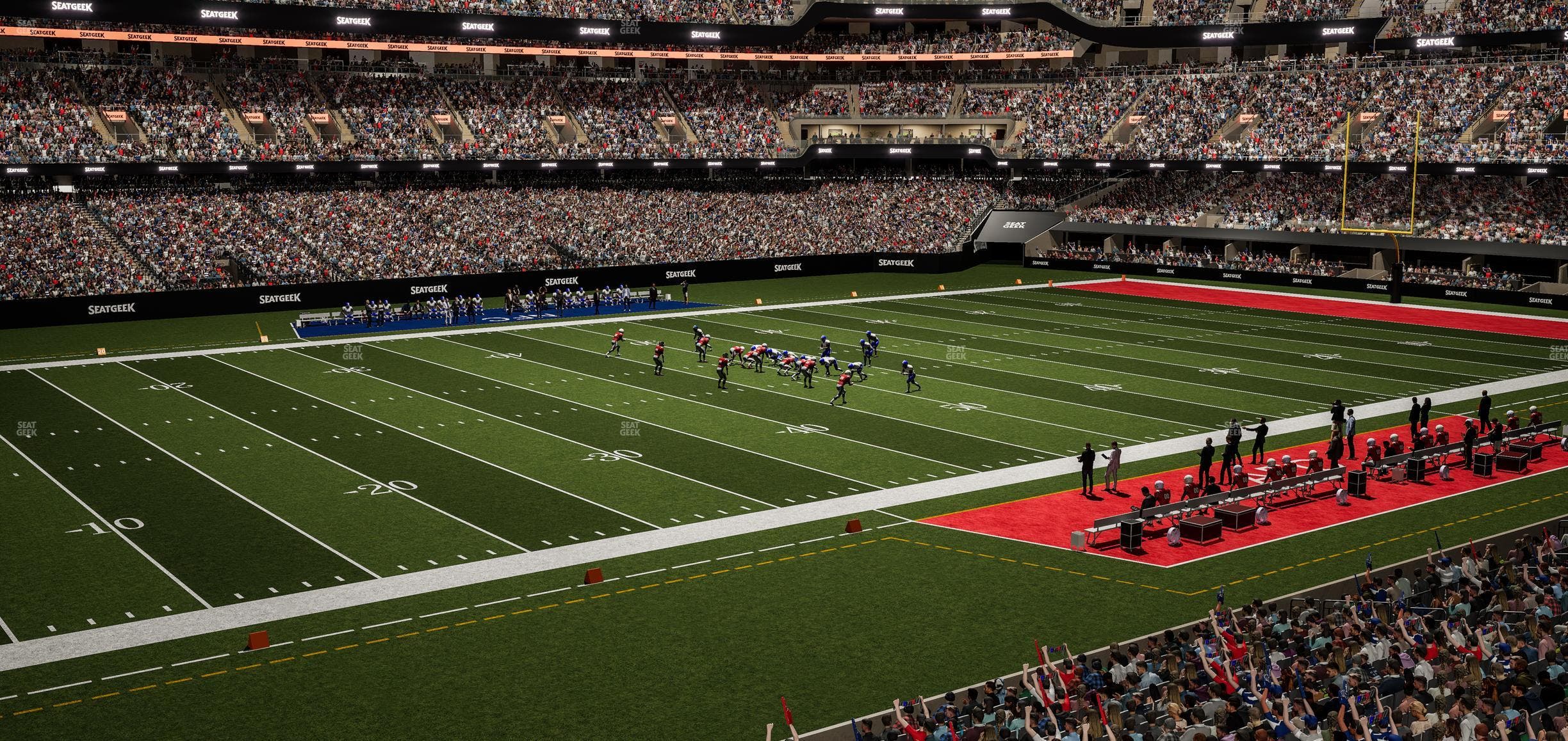 Caesars Superdome - Section 230 Seat View