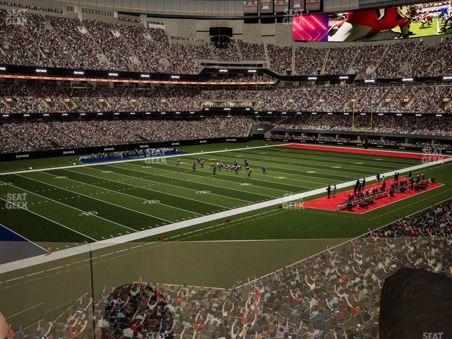 Caesars Superdome - Section 231 Sro Seat View Caesars Superdome - Section 231 Sro Seat View