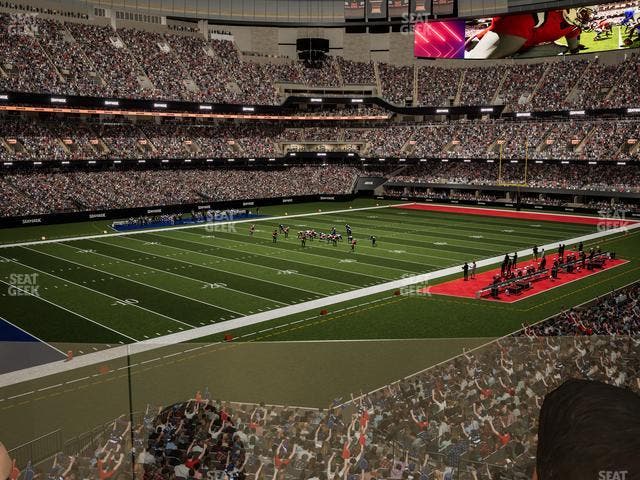 Caesars Superdome - Section 231 Sro Seat View