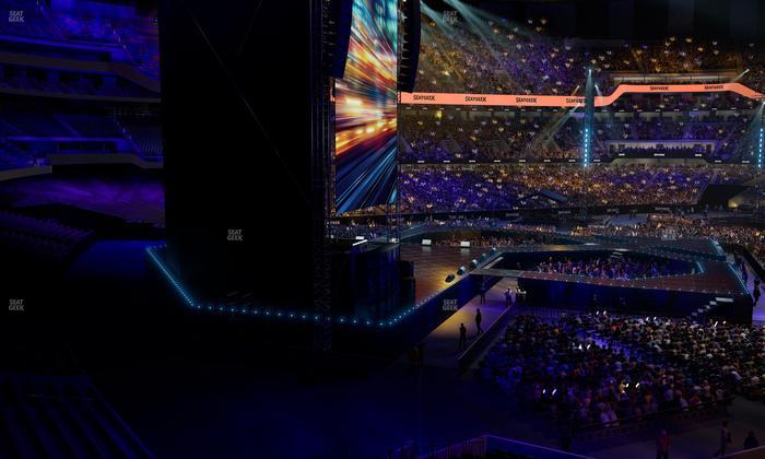 Caesars Superdome - Section 231 Sro Seat View
