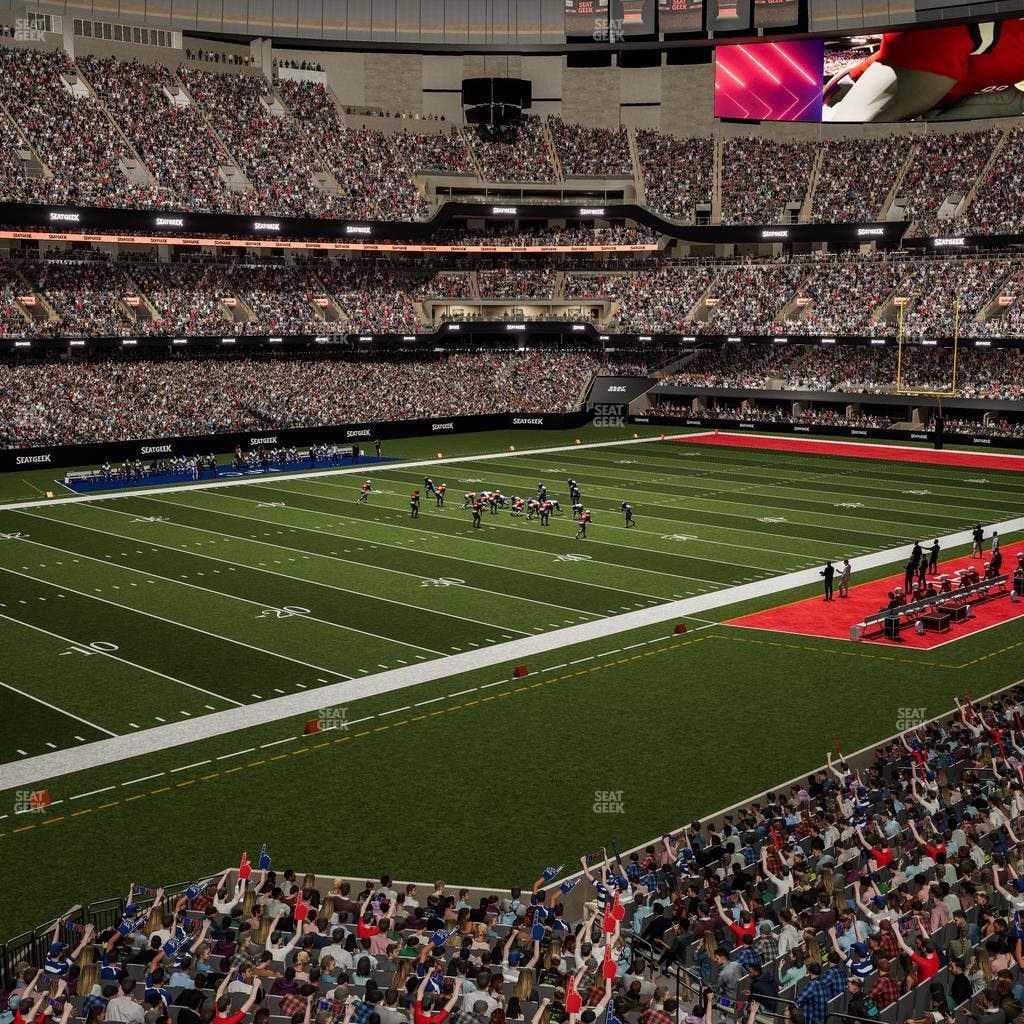 Caesars Superdome - Section 231 Wc Seat View