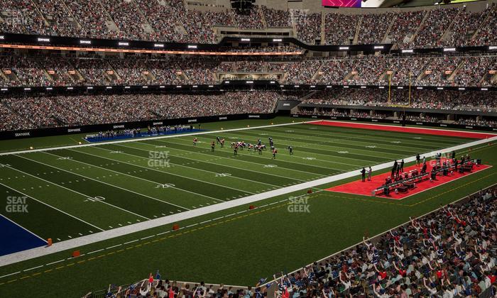 Caesars Superdome - Section 231 Wc Seat View