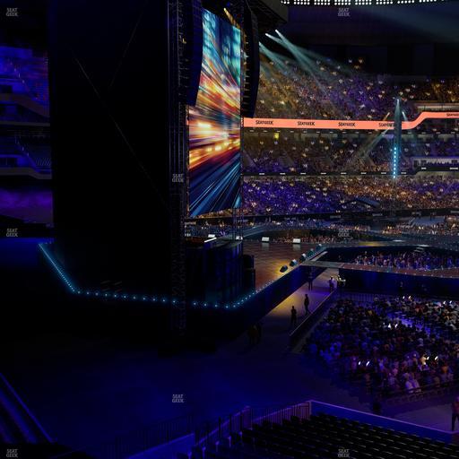 Caesars Superdome - Section 231 Wc Seat View