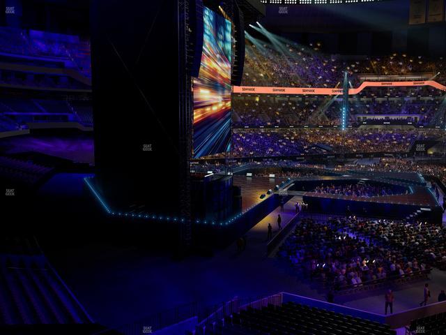 Caesars Superdome - Section 231 Wc Seat View