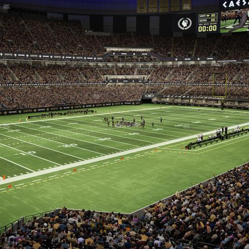 Caesars Superdome - Section 231 Wc Seat View