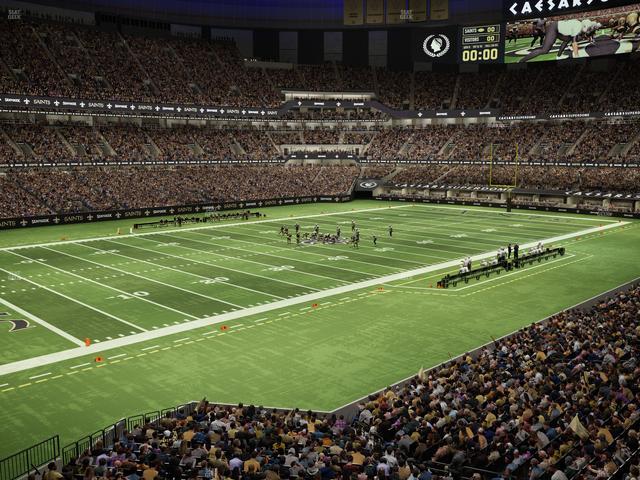 Caesars Superdome - Section 231 Wc Seat View
