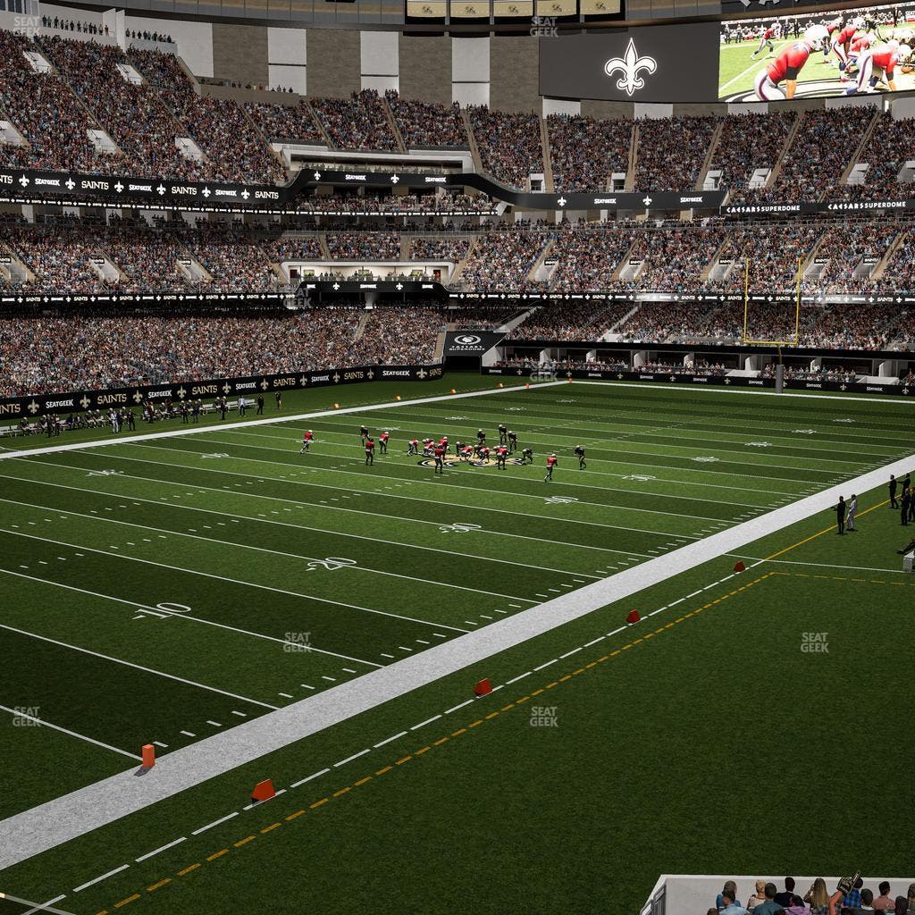 Caesars Superdome - Section 234 Seat View